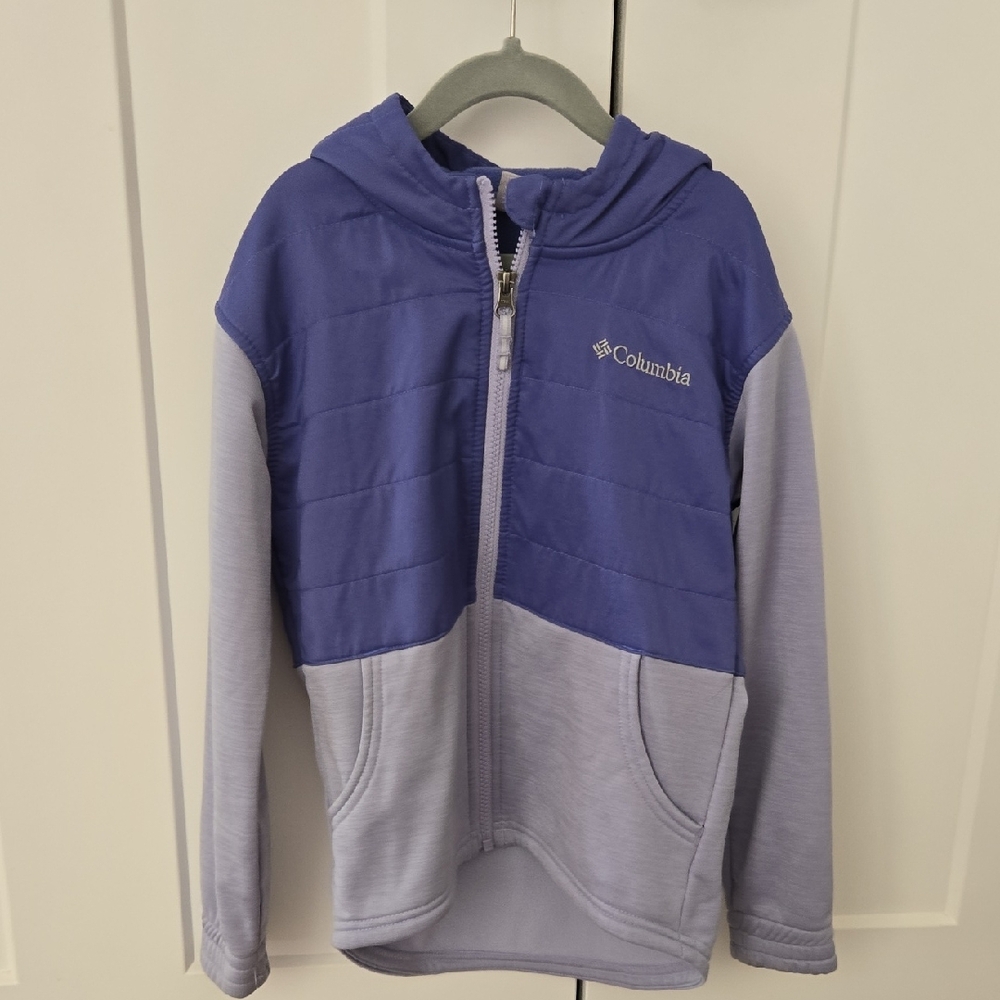 Columbia Kids' Two-Tone Purple Hoodie